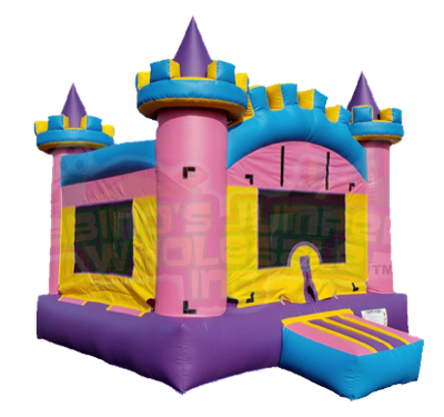 Small Pink and Purple Castle Jumper